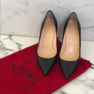 Black Christian Louboutin Heels - size 37